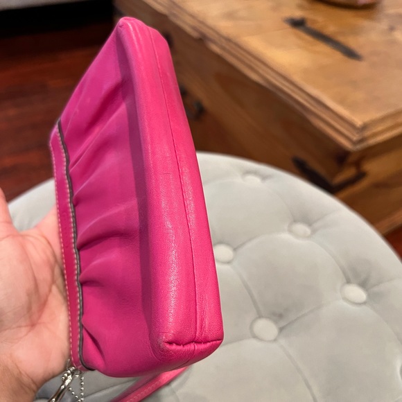 Coach Pink Wristlet - Picture 6 of 15